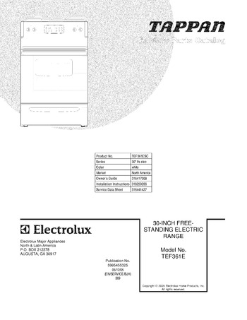 Diagram for TEF361ESC