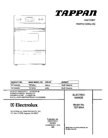 Diagram for TEF364ASE