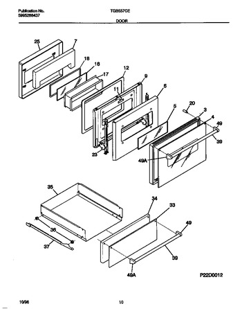 Diagram for TGB557CES1