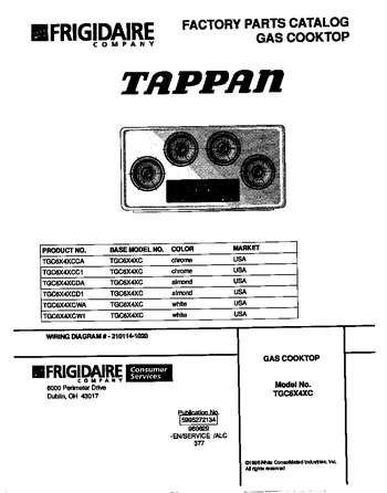 Diagram for TGC6X4XCWA