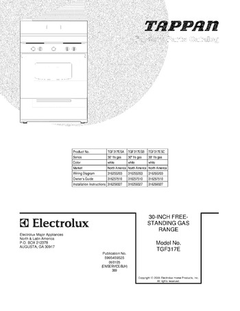 Diagram for TGF317ESA