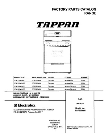 Diagram for TGF326WHSD