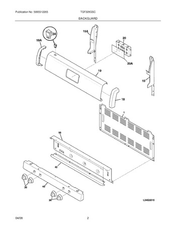 Diagram for TGF328GSC