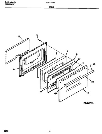 Diagram for TGF334WFSD