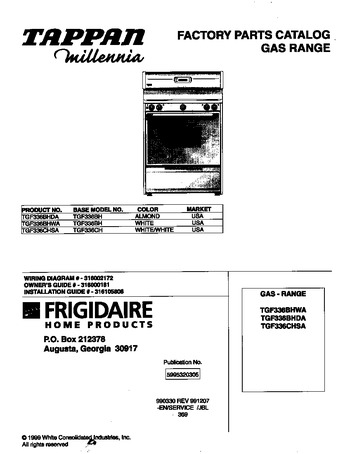 Diagram for TGF336CHSA