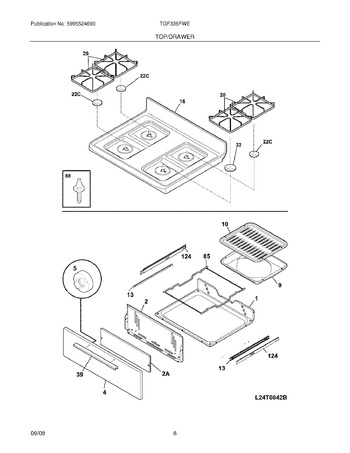 Diagram for TGF336FWE