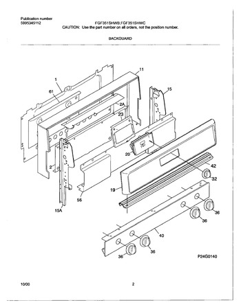 Diagram for TGF351SHWB