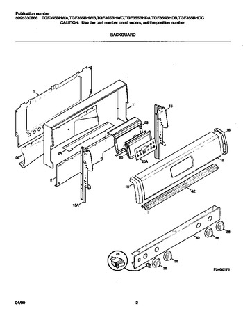 Diagram for TGF355BHWA