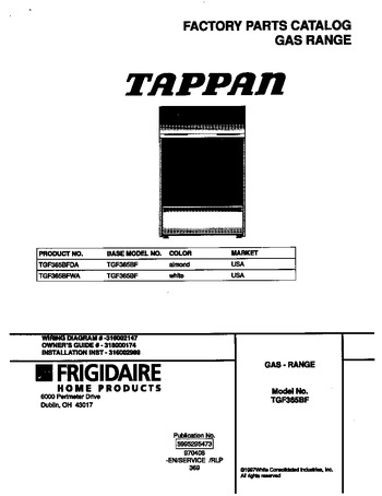 Diagram for TGF365BFWA