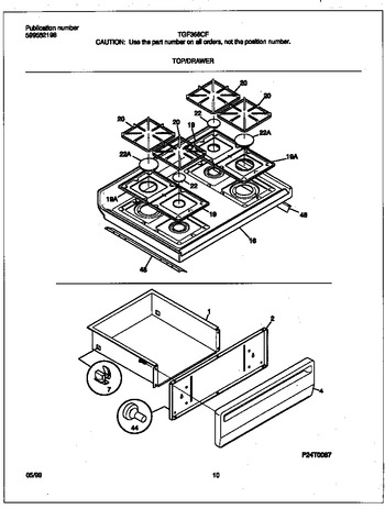 Diagram for TGF366CFBC