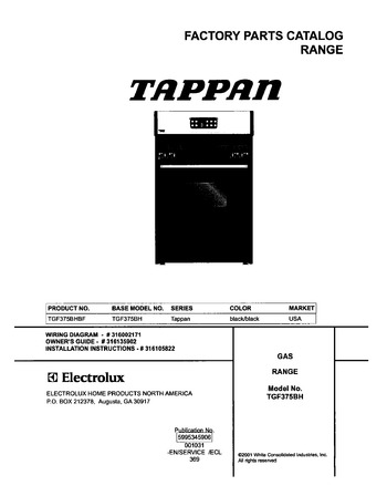 Diagram for TGF375BHBF