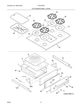 Diagram for TGF605EW2