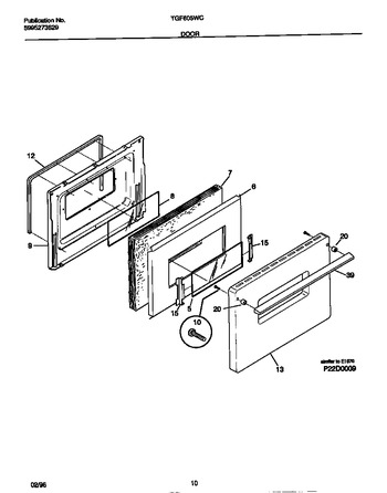 Diagram for TGF605WCW1