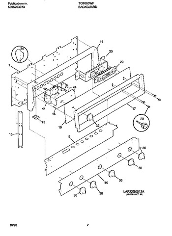 Diagram for TGF605WFD1