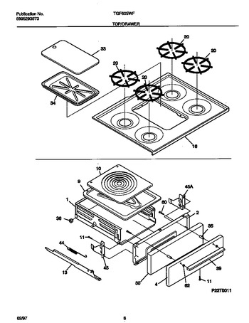 Diagram for TGF605WFW1