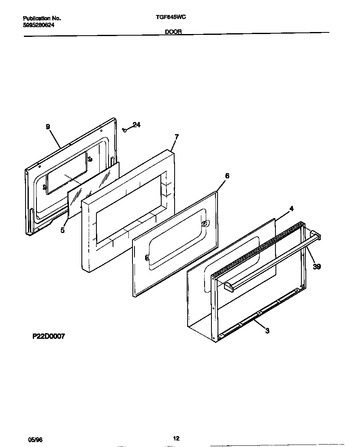 Diagram for TGF645WCW3