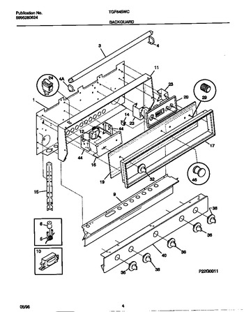 Diagram for TGF645WCW3