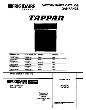 Diagram for TGF657BCB1