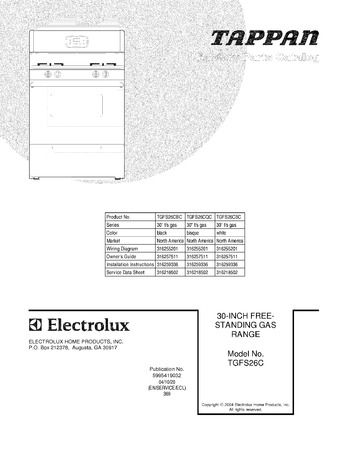 Diagram for TGFS26CSC