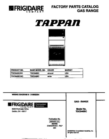 Diagram for TGO346BCWC