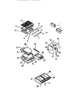 Diagram for 04 - Shelves, Controls, Divider, Mullion