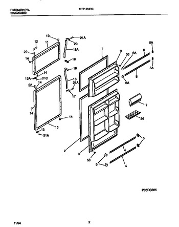 Diagram for TRT17NRBW0