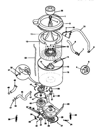 Diagram for TWX233RBD2