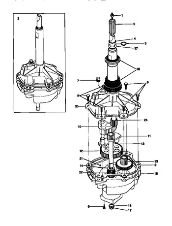 Diagram for TWX233RBD2