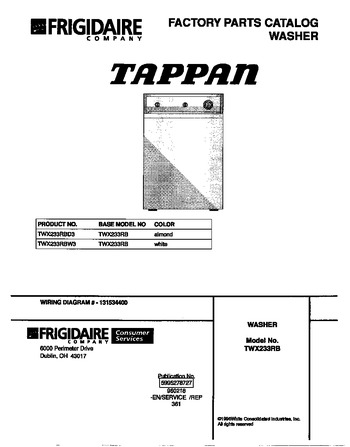 Diagram for TWX233RBW3