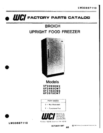 Diagram for UF2164CW8