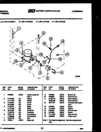 Diagram for UFL1141CA8