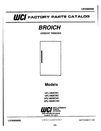 Diagram for UFL1950CW2