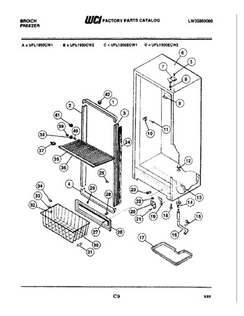 Diagram for UFL1950CW2