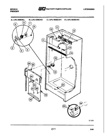 Diagram for UFL1950CW2