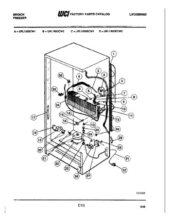 Diagram for UFL1950CW2