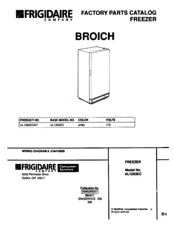 Diagram for UL1293ECW7