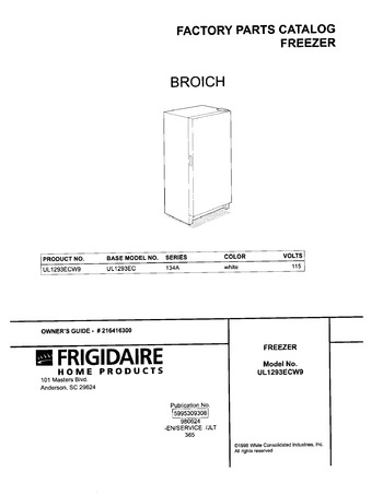 Diagram for UL1293ECW9