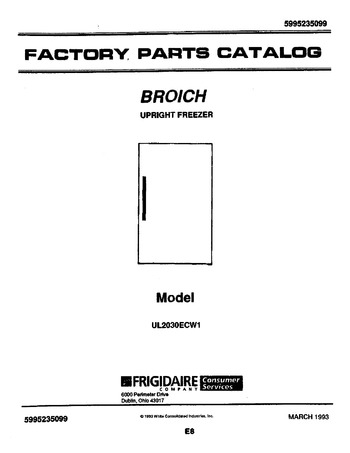 Diagram for UL2030ECW1