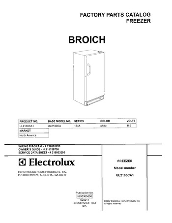 Diagram for UL2100CA1