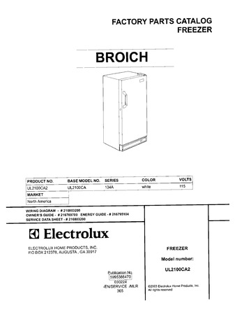 Diagram for UL2100CA2