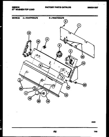 Diagram for WA27F4WAFB