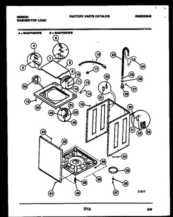 Diagram for WA27F4WXFB