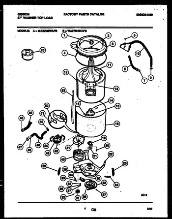 Diagram for WA27M4WAFB