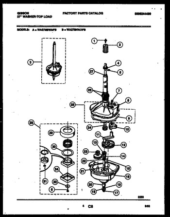 Diagram for WA27M4WAFB