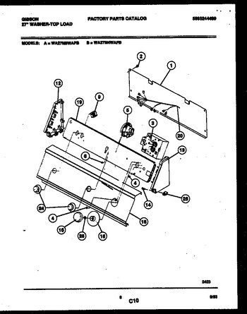 Diagram for WA27M4WAFB