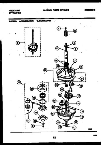 Diagram for WA6500AWW1