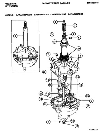 Diagram for WA6500AWW3