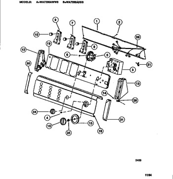 Diagram for WA7200AWW3