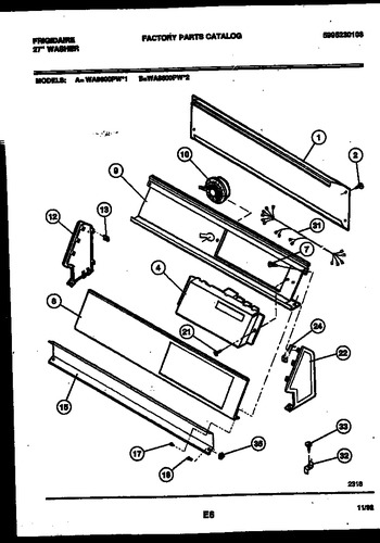 Diagram for WA8600PW1