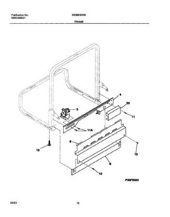 Diagram for WDB635RBS0